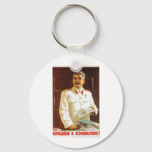 Porte-clés affiche de stalin