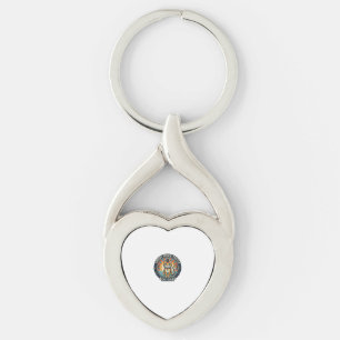 Porte-clés Affiche Magie de Cirque Chat Mignon Design - Cirqu