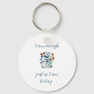 Porte-clés Affirmation "Je Suis Suffisante"