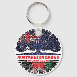 Porte-clés Afghanistan Australie Australie Australie racine d