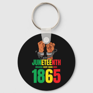 Porte-clés African American Junetten Briser chaque chaîne S