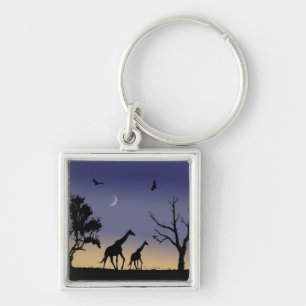 Porte-clés African dawn