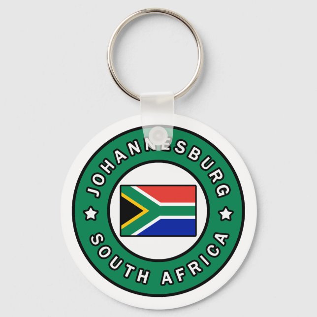 Porte-clés Afrique du Sud de Johannesburg (Recto)