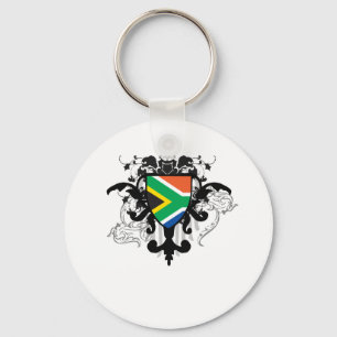 Porte-clés Afrique du Sud élégante