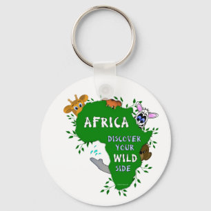 Porte-clés Afrique sauvage