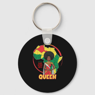 Porte-clés Afro Queen