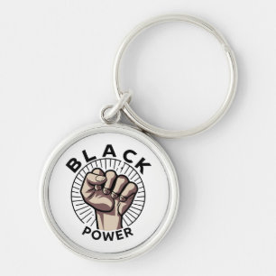 Porte-clés Afrocentrique Black Power
