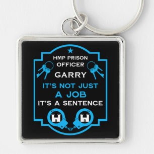 Porte-clés Agent pénitentiaire HMP