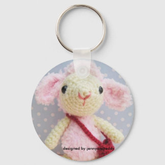 Porte-clés agneau conçu par jennyandteddy