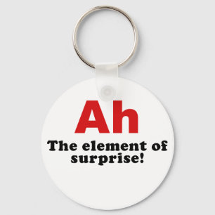 Porte-clés Ah l'effet de surprise