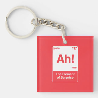 Porte-clés Ah L'Élément De Surprise - Chimie Drôle