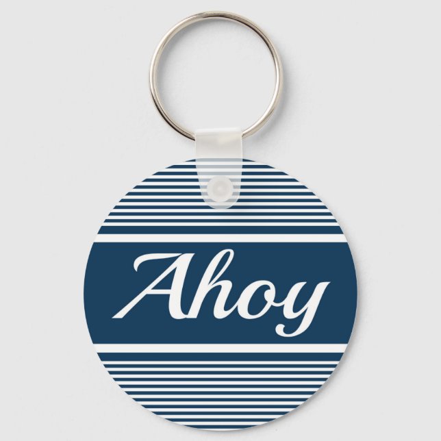 Porte-clés Ahoy (Recto)