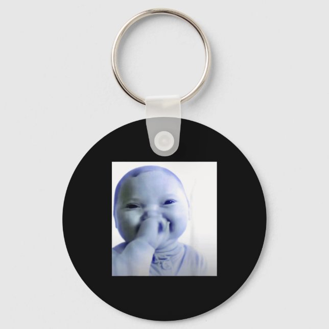 Porte-clés Ai Baby Meme Funny Laughing Baby Baby Meme Brainro (Recto)