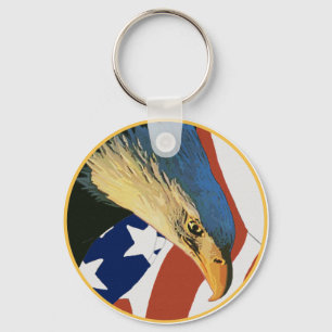Porte-clés Aigle à tête blanche américaine