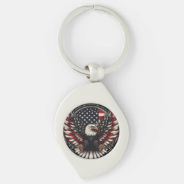 Porte-clés Aigle américain par Rp
