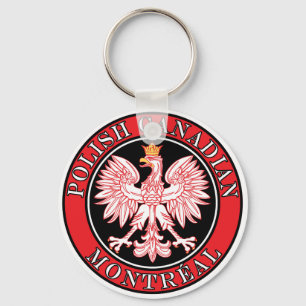 Porte-clés Aigle canadienne de Montréal