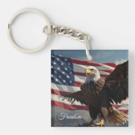 Porte-clés Aigle de la liberté