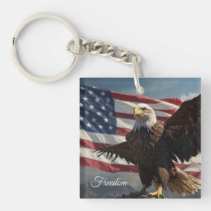 Porte-clés Aigle de la liberté