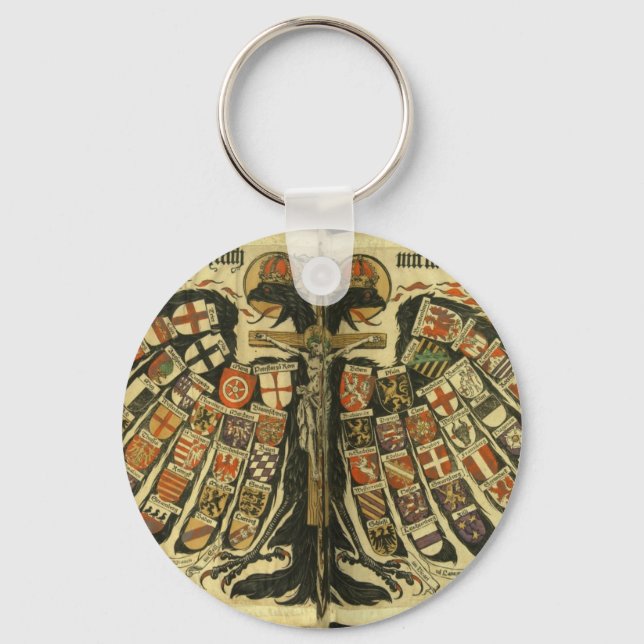 Porte-clés Aigle double autrichienne (Recto)