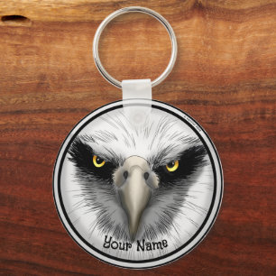 Porte-clés Aigle noir
