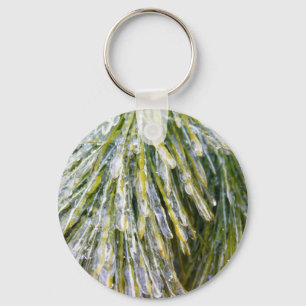 Porte-clés Aiguilles de pin recouvert de glace Botanique hive