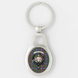 Porte-clés Aikenhead Clan Badge Argent Métal Clé Bague