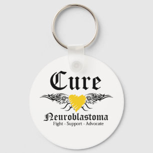 Porte-clés Ailes de NeuroblastomaTattoo de traitement