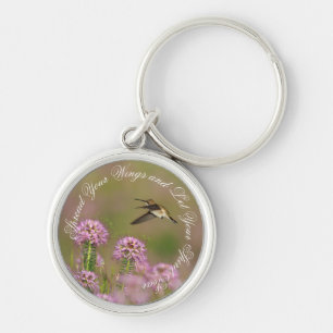 Porte-clés Ailes d'oiseaux de mer inspirantes