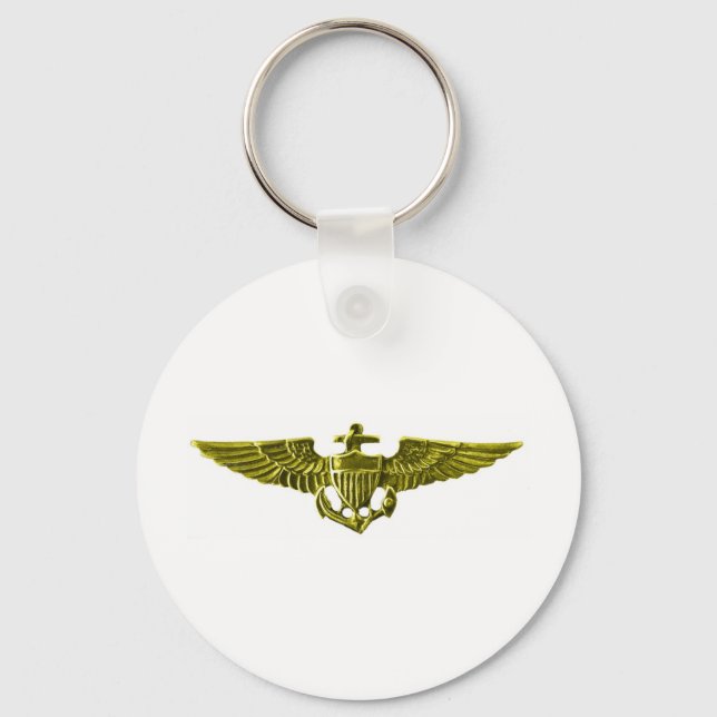 Porte-clés Ailes du pilote USN (Recto)