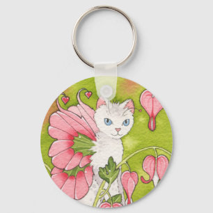Porte-clés Aimant à papillon cardiaque saignant