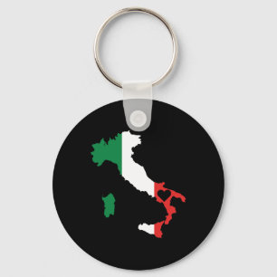 Porte-clés Aimer Italie Cadeau Italien Pride Coeur
