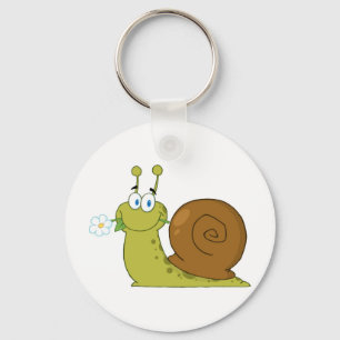 Porte-clés Aimer l'escargot