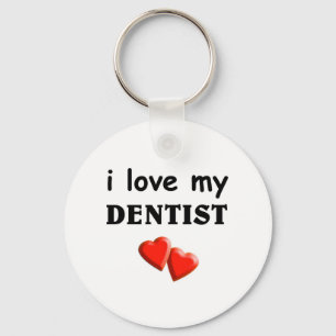 Porte-clés Aimez mon dentiste