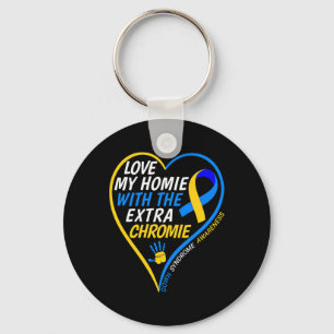Porte-clés Aimez Mon Homie Avec Le Syndrome De Chromie Supplé