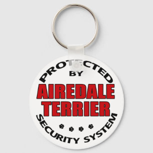 Porte-clés Airedale Terrier Security
