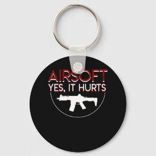 Porte-clés Airsoft Oui Ça Fait Mal Drôle Airsoft Player