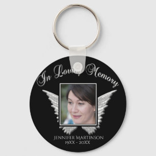 Porte-clés Ajouter un mémorial photo en mémoire d'amour