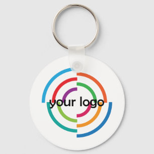 Porte-clés AJOUTER VOTRE LOGO Entreprise PERSONNALISÉE ENTREP