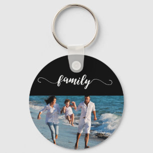 Porte-clés Ajoutez votre photo de famille