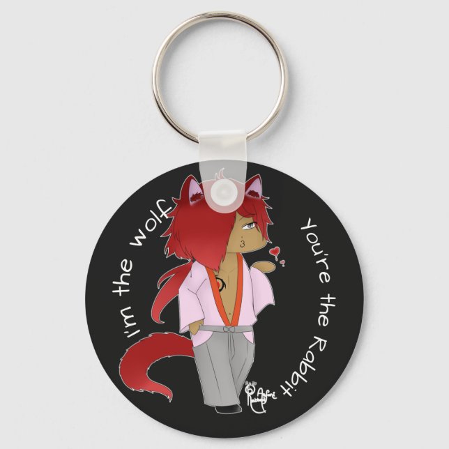 Porte-clés Akira Chibi || Baiser (Recto)