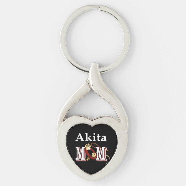 Porte-clés Akita Dog MOM (Devant)