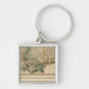 Porte-clés Alabama, Mississippi, Louisiane