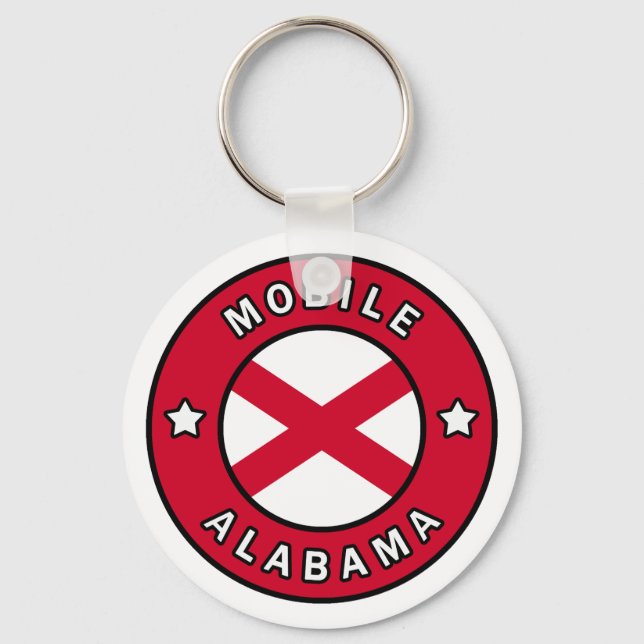 Porte-clés Alabama mobile (Recto)
