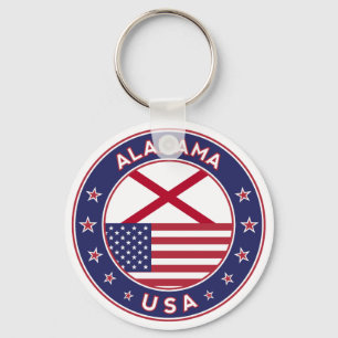 Porte-clés Alabama, USA States, Alabama