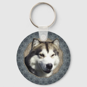 Porte-clés Alaskan Malamute