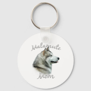 Porte-clés Alaskan Malamute Maman 2