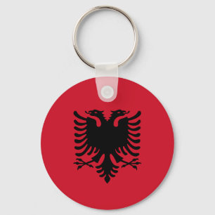 Porte-clés Albanie - Drapeau albanais