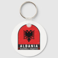 Albanie - Emblème du drapeau
