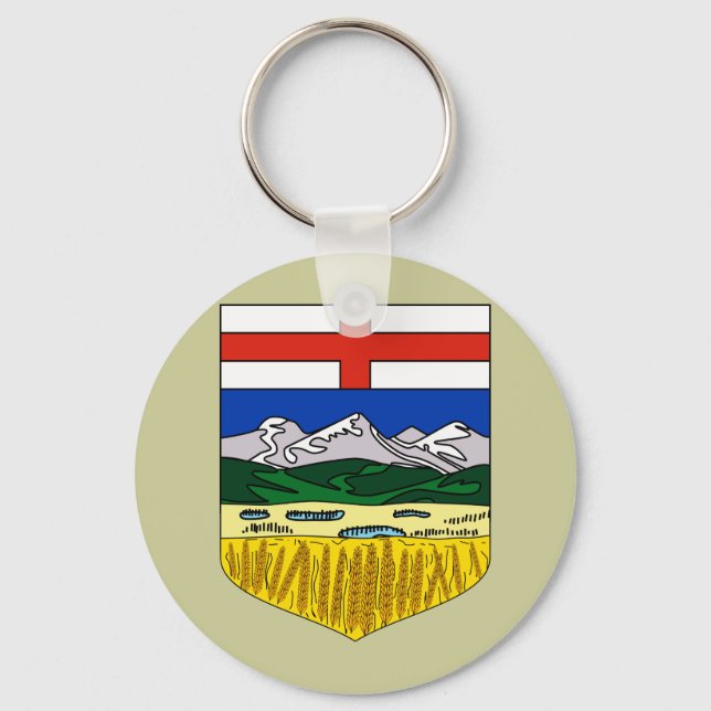 Porte-clés Alberta, Canada (Recto)