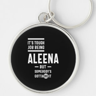 Porte-clés Aleena Personalized Name Birthday